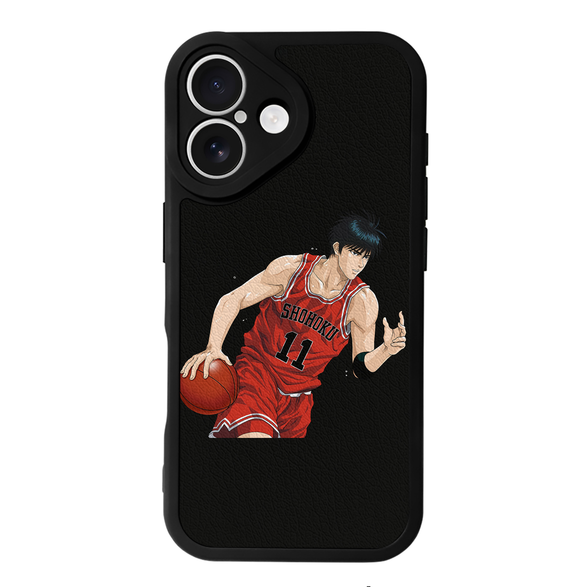 （画像用） SLAM DUNK／スラムダンク 【iPhone 16シリーズ対応】シリコンスマホケース（レザー調） 材質：シリコン